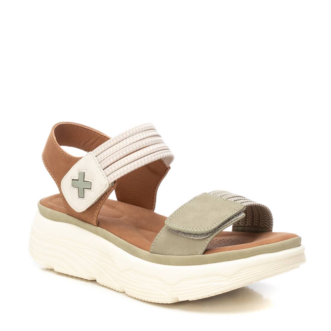Sandália Feminina XTi 143986 kaki