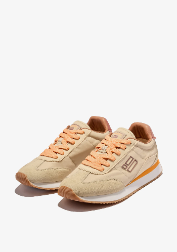 Sapatilhas D. Franklin Femininas Bege Vantage 76