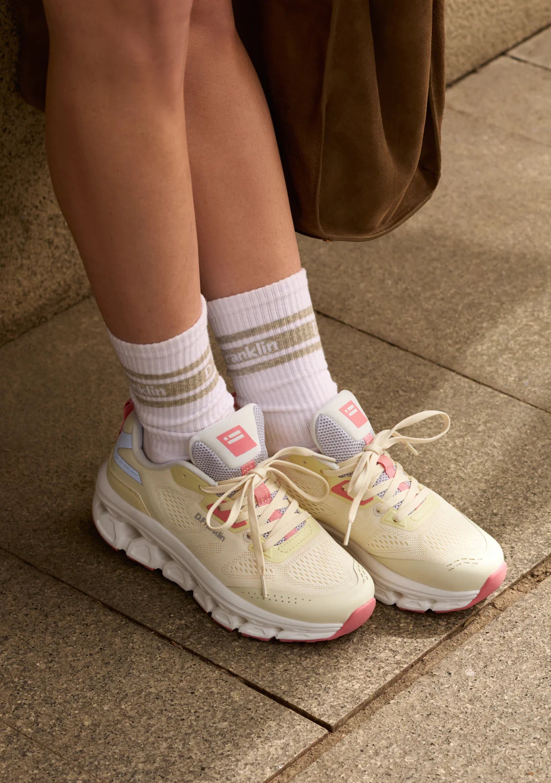 Sapatilhas D. Franklin Aero Dual Yellow White Unissexo - Premium