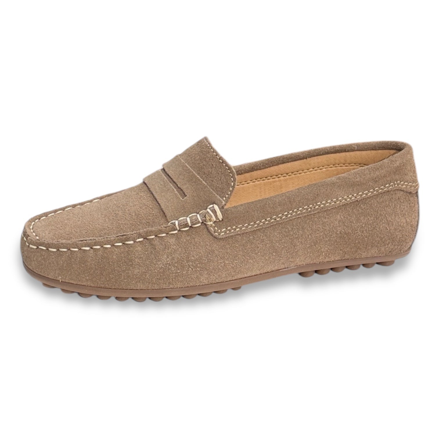 Mocassim Driver Camurça Masculino Premium Conforto - Roma Pell
