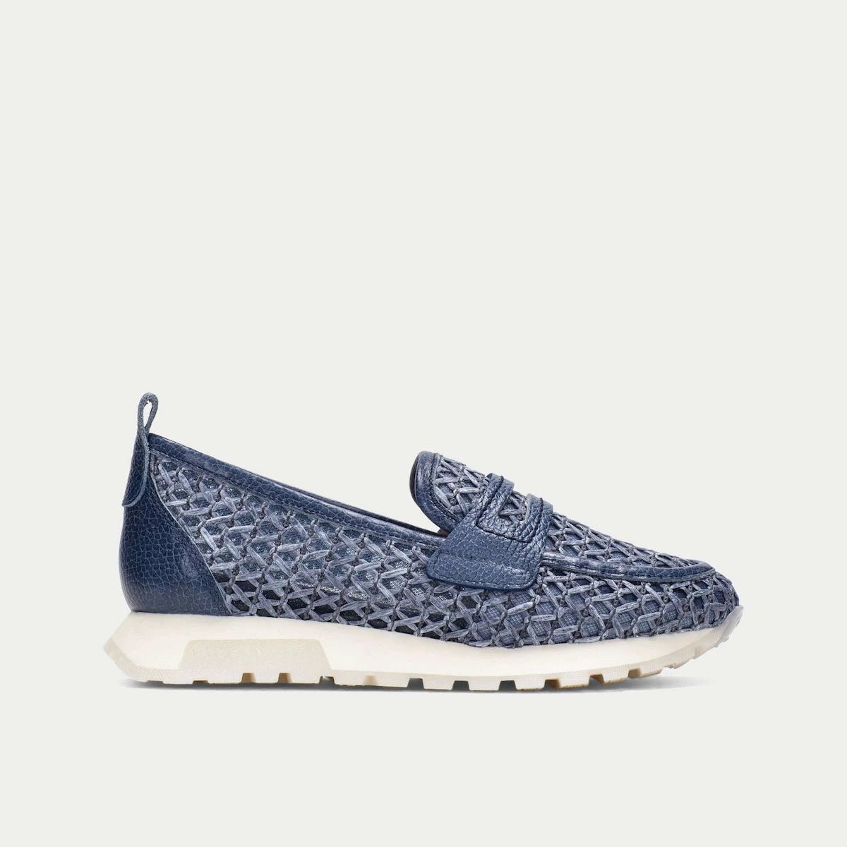 Mocassim Hispanitas | Ráfia de Marrakech e Pele | Tecnologia Triflow® | Roma Pell - Roma Pell