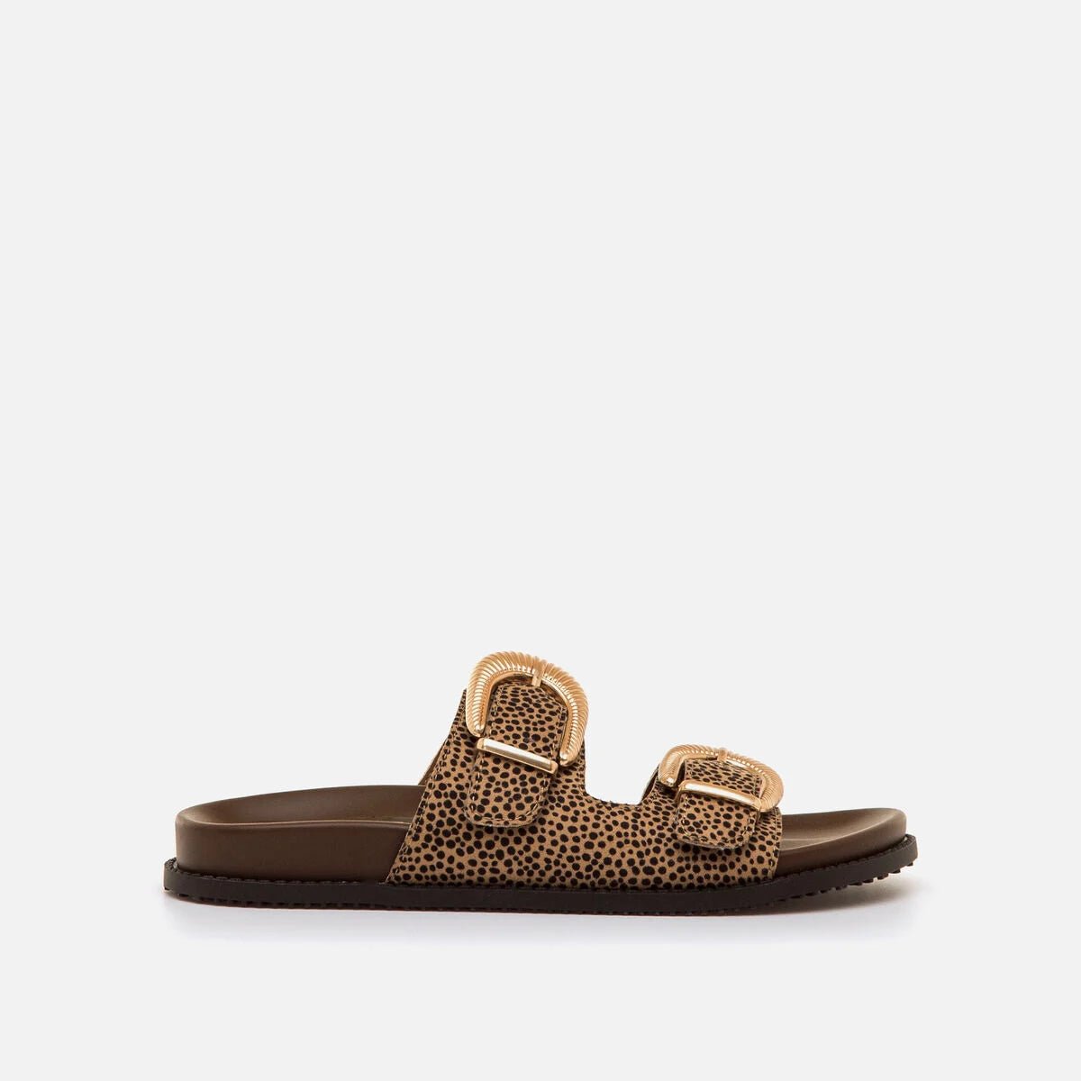 Sandálias Mustang Sia Femininas | Castanho Terra | Estilo Bio Casual | Ref. 55493 - Roma Pell