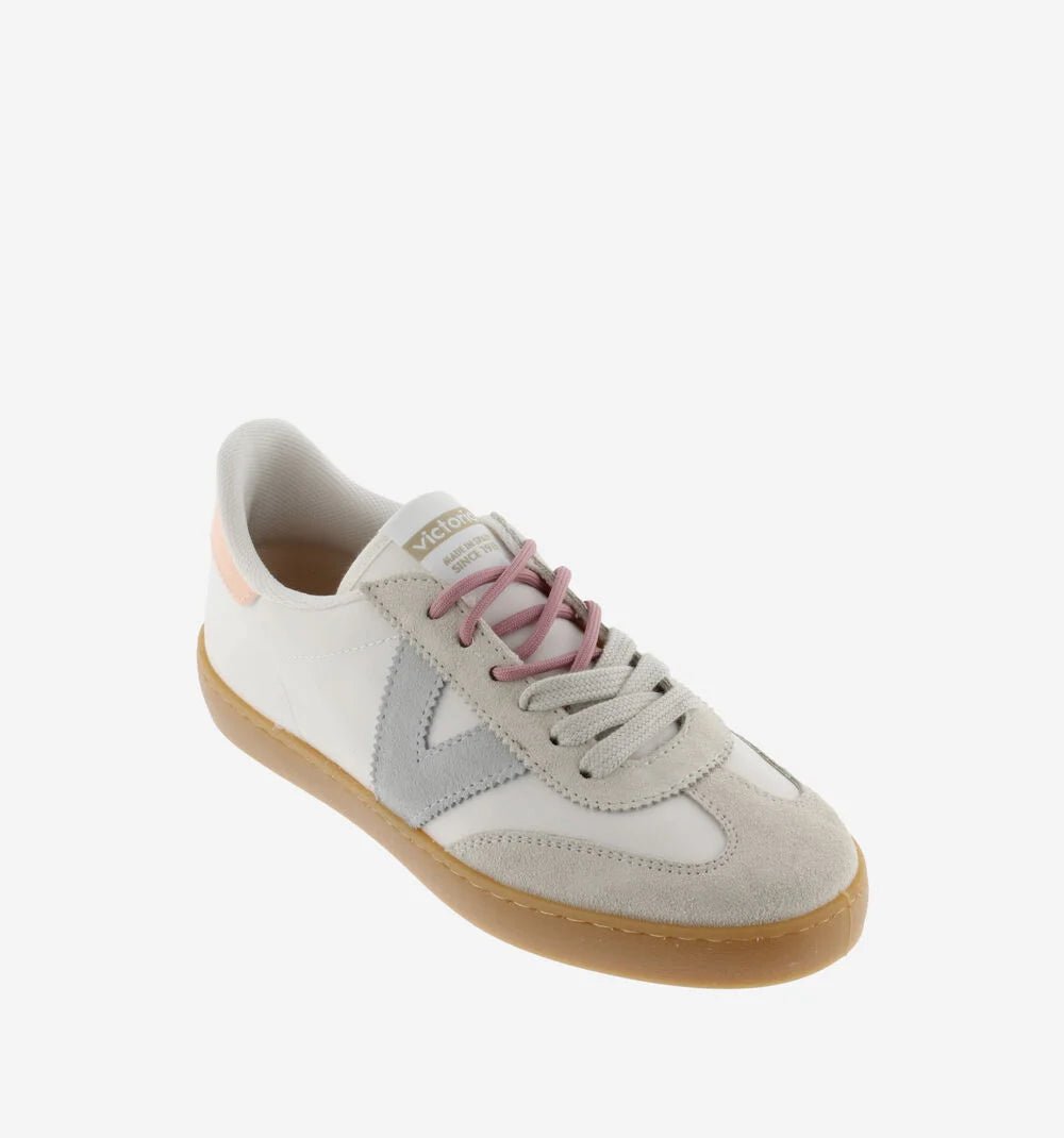 Sapatilhas BERLIN Nylon Multicolor Victória Branco - Roma Pell
