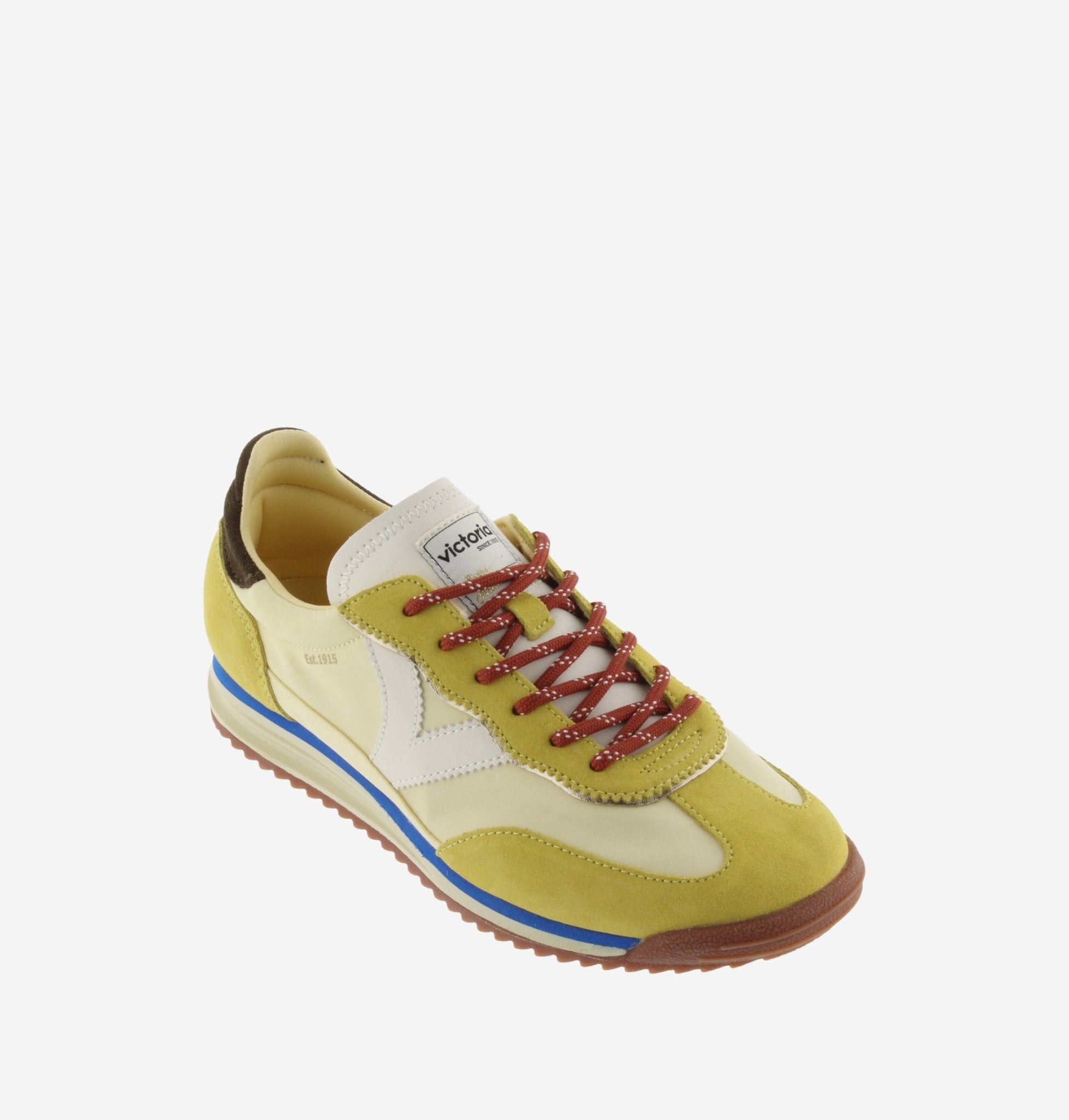 Sapatilhas Victória Femininas Amarelo Terra - Roma Pell