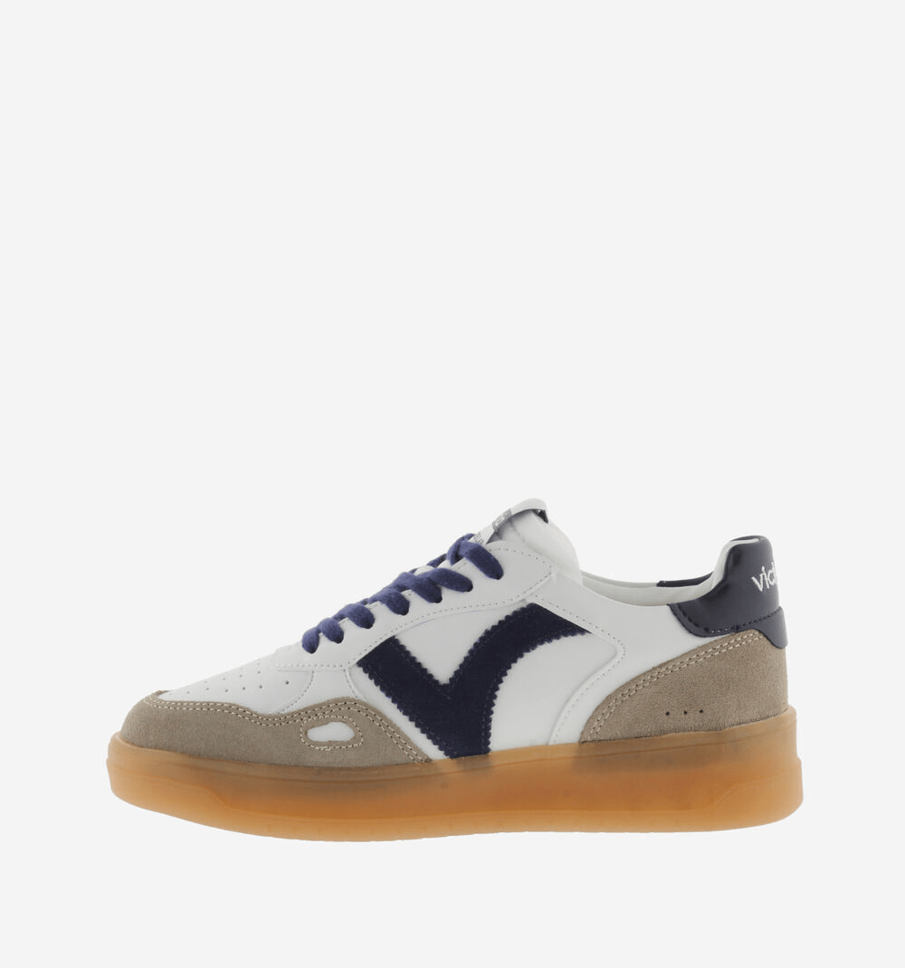 Ténis Victória 1257125 Azul - Roma Pell