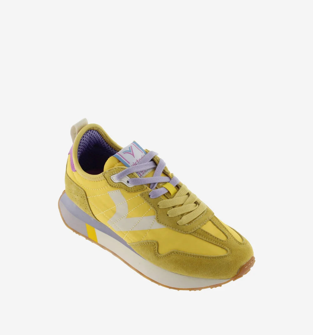 Sneakers Victória Retro Nylon Pele Unissexo Premium