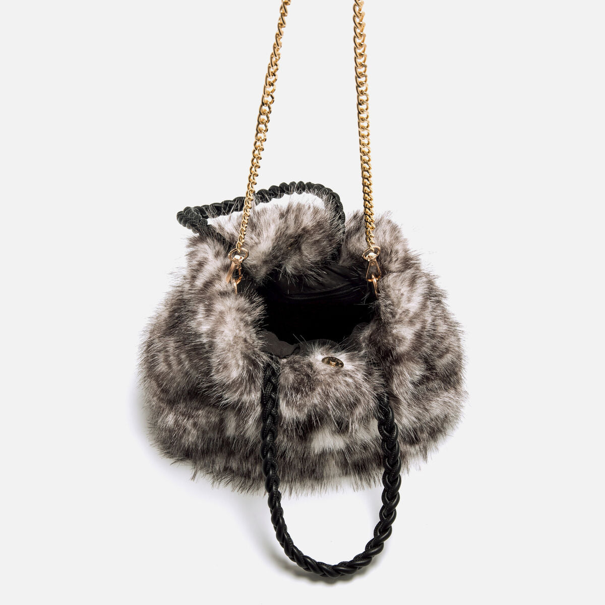 Bolsa Mariamare Bombo Preto/Branco