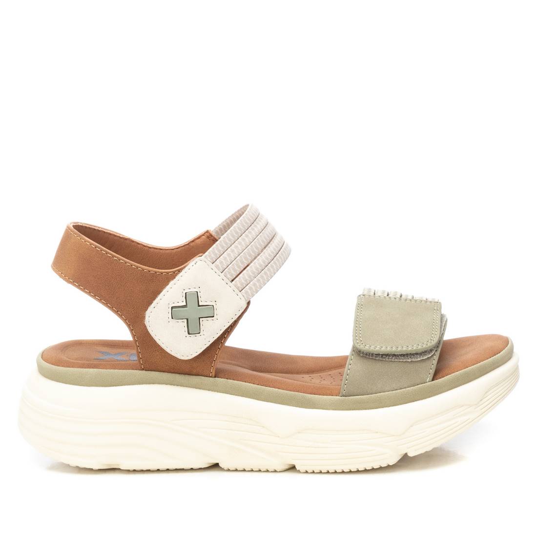 Sandália Feminina XTi 143986 kaki