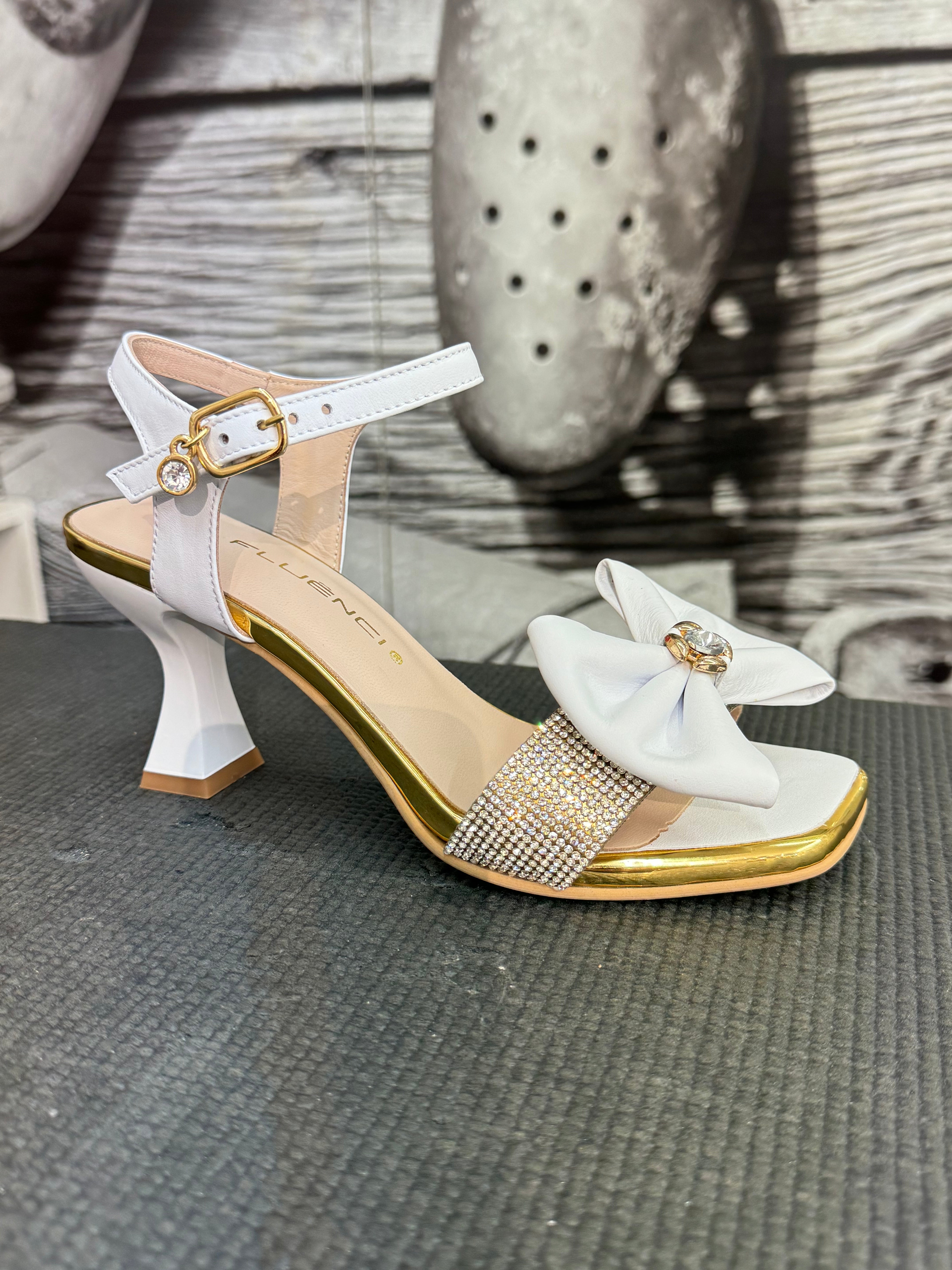 Sandália Feminina Drakart Silver Gold