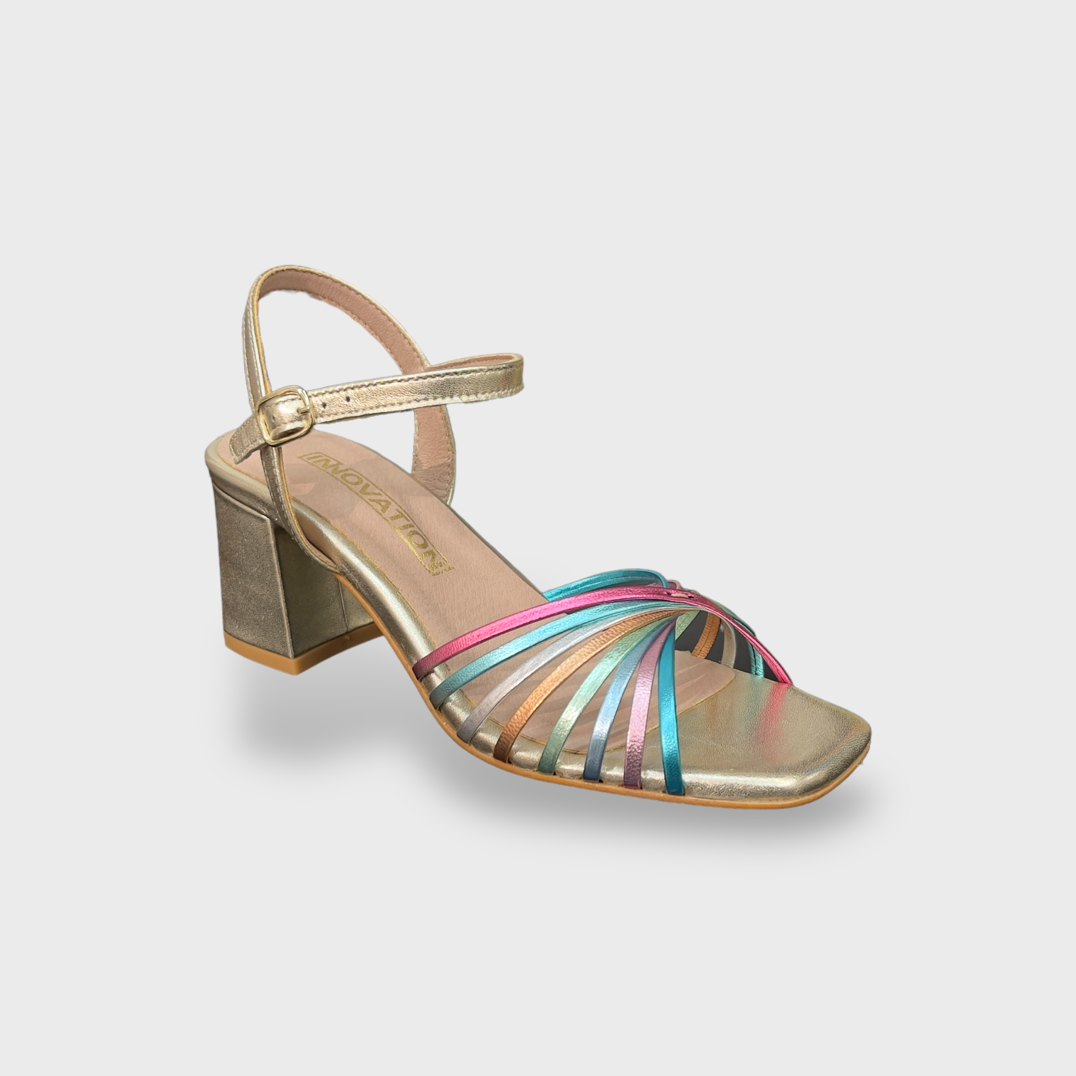 Mid Heel Sandal