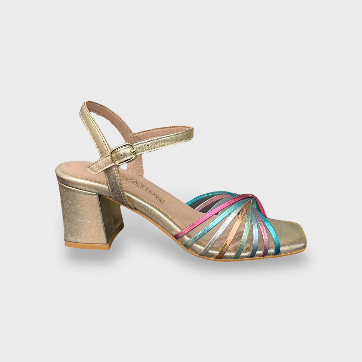 Mid Heel Sandal