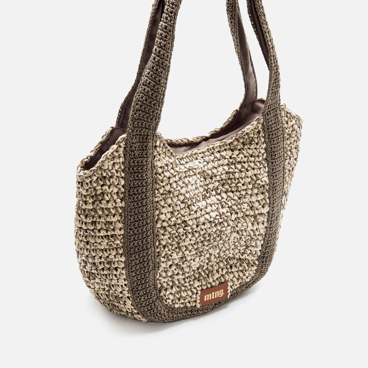 Bolsa Shopper Mustang Mar — Ráfia e Macramê para o Verão - Roma Pell