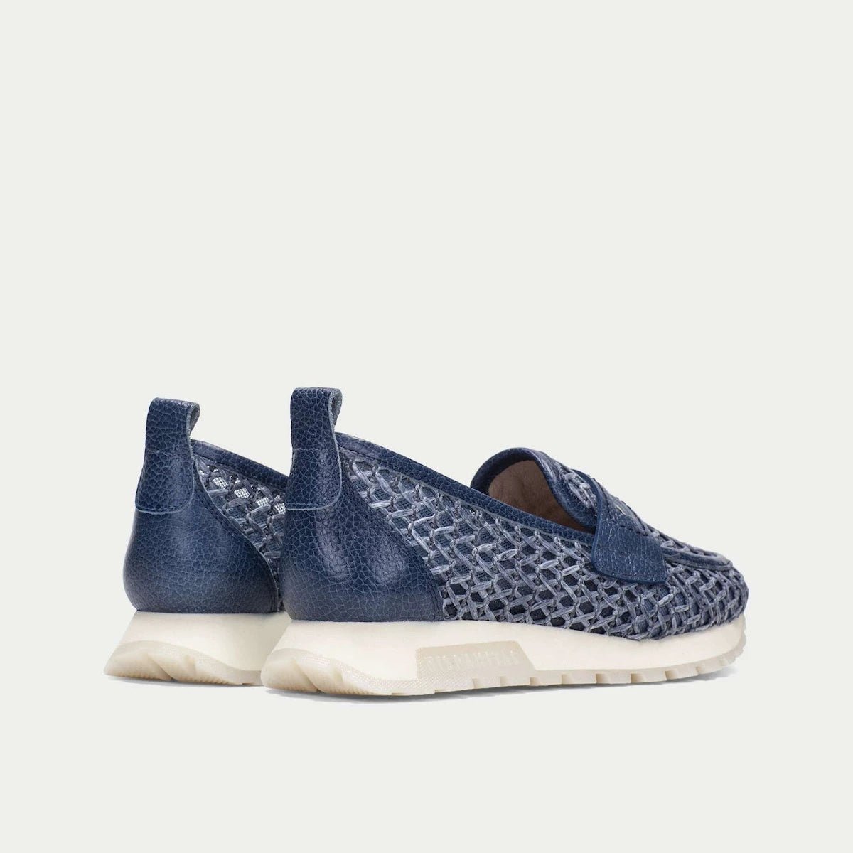 Mocassim Hispanitas | Ráfia de Marrakech e Pele | Tecnologia Triflow® | Roma Pell - Roma Pell