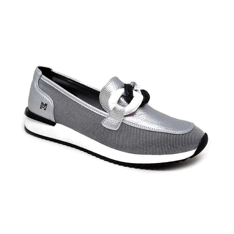 Mocassim Mariamare Feminino Aitana Bege | Estilo Lofer Clássico 68776 - Roma Pell
