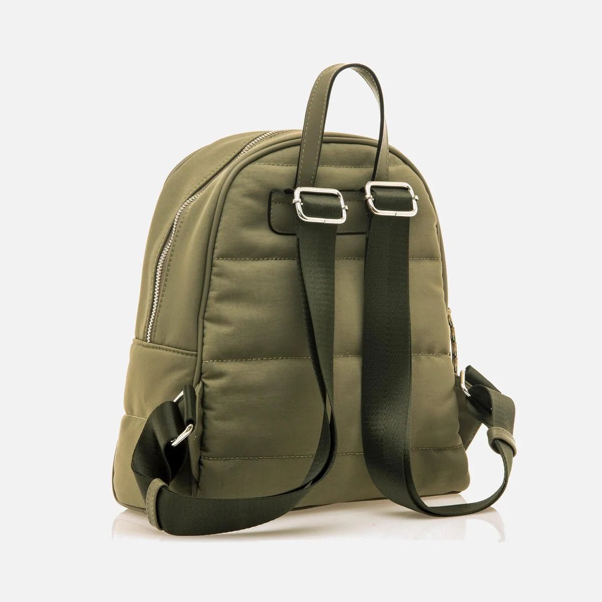 Mochila Mustang Feminina Afton Verde Urbana | Estilo Casual - Roma Pell