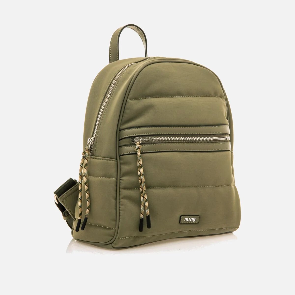 Mochila Mustang Feminina Afton Verde Urbana | Estilo Casual - Roma Pell