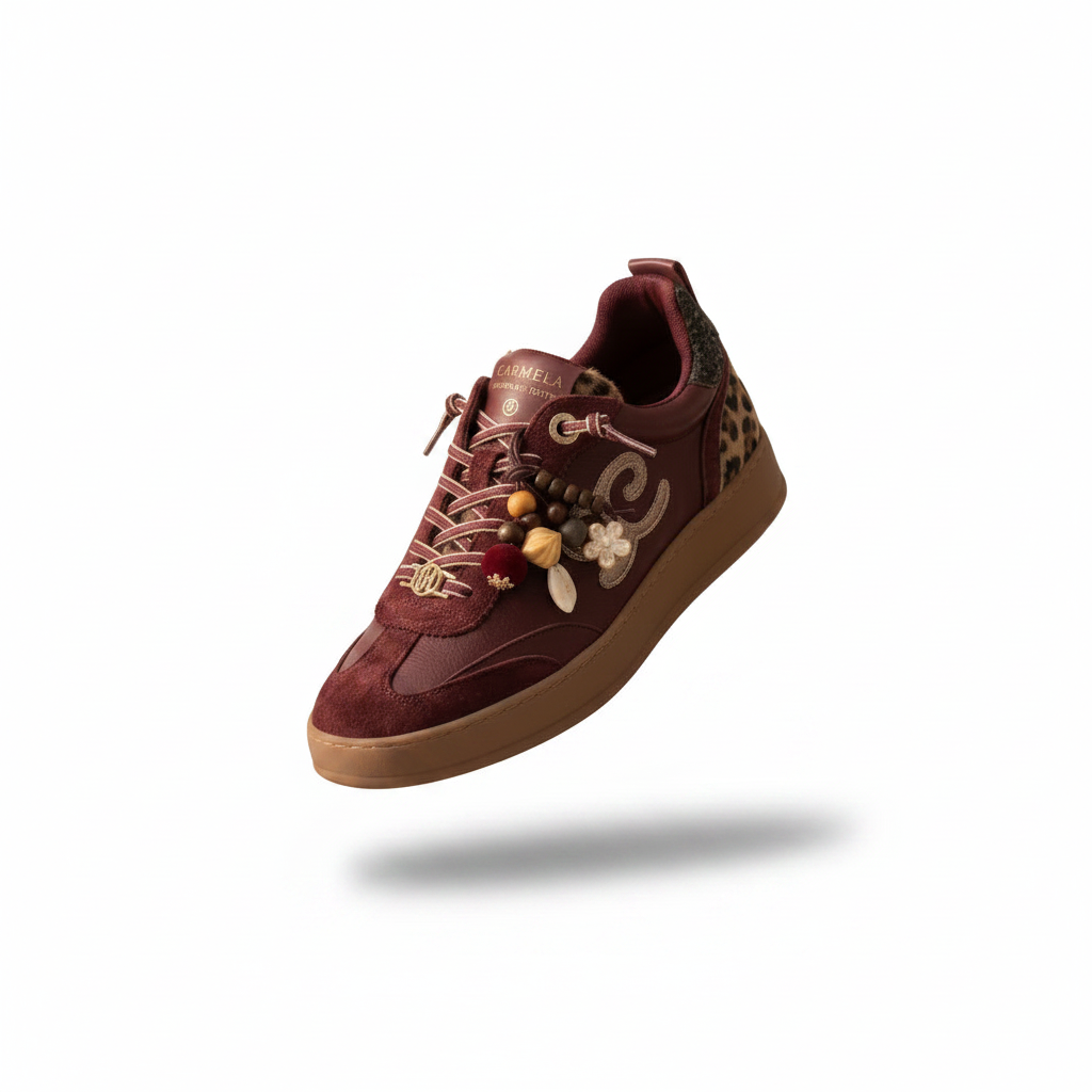 Packshot Studio — Sneaker Bordeaux