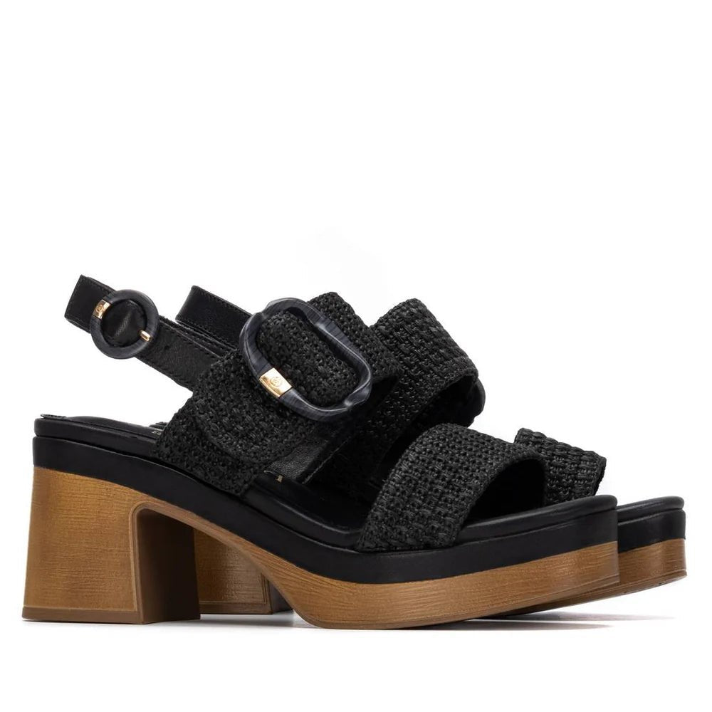Sandália Carmela em Ráfia — Estilo e Conforto de Verão - Roma Pell