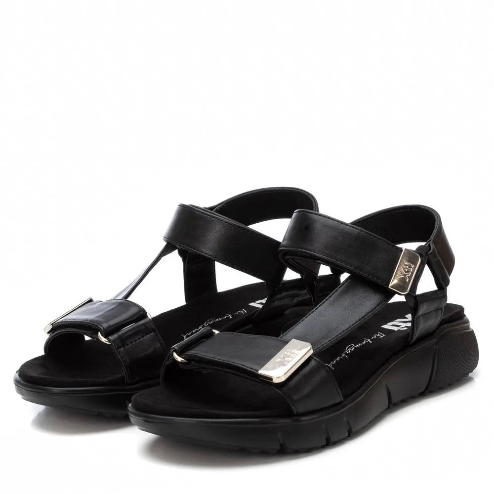 Sandália XTi 144112 Tiras com Velcro | Sola Antiderrapante - Roma Pell