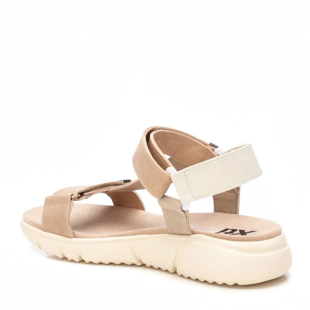 Sandália XTi 144112 Tiras com Velcro | Sola Antiderrapante - Roma Pell