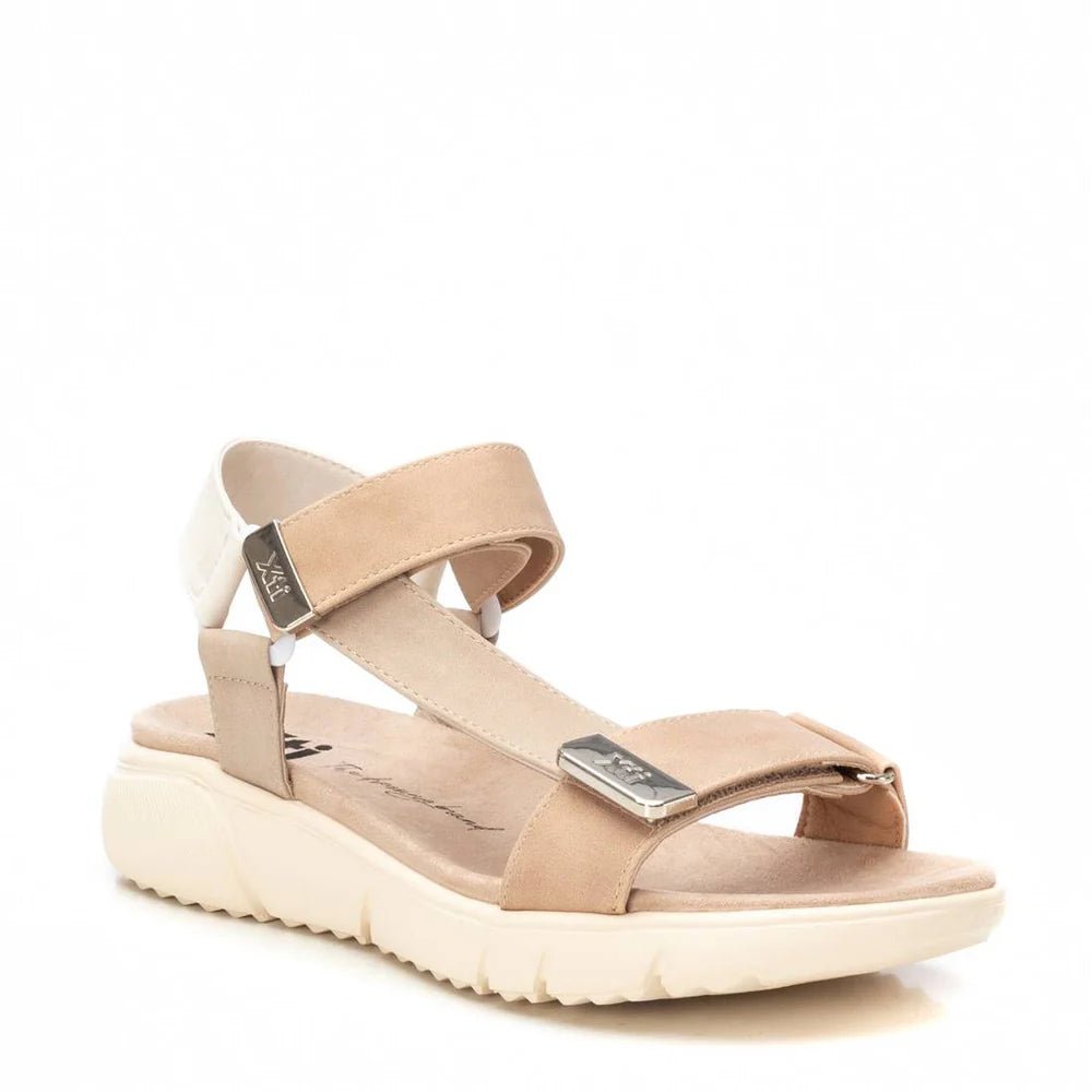 Sandália XTi 144112 Tiras com Velcro | Sola Antiderrapante - Roma Pell
