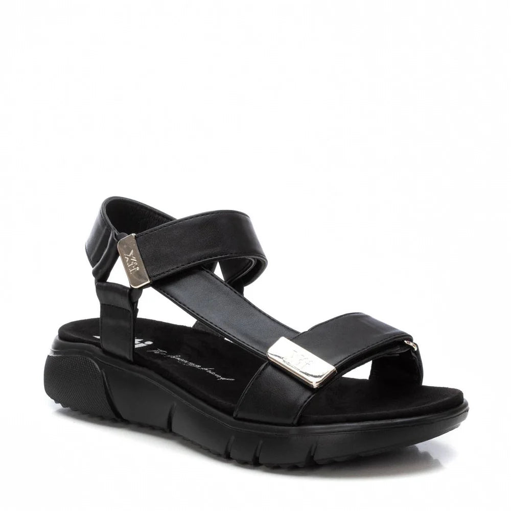 Sandália XTi 144112 Tiras com Velcro | Sola Antiderrapante - Roma Pell