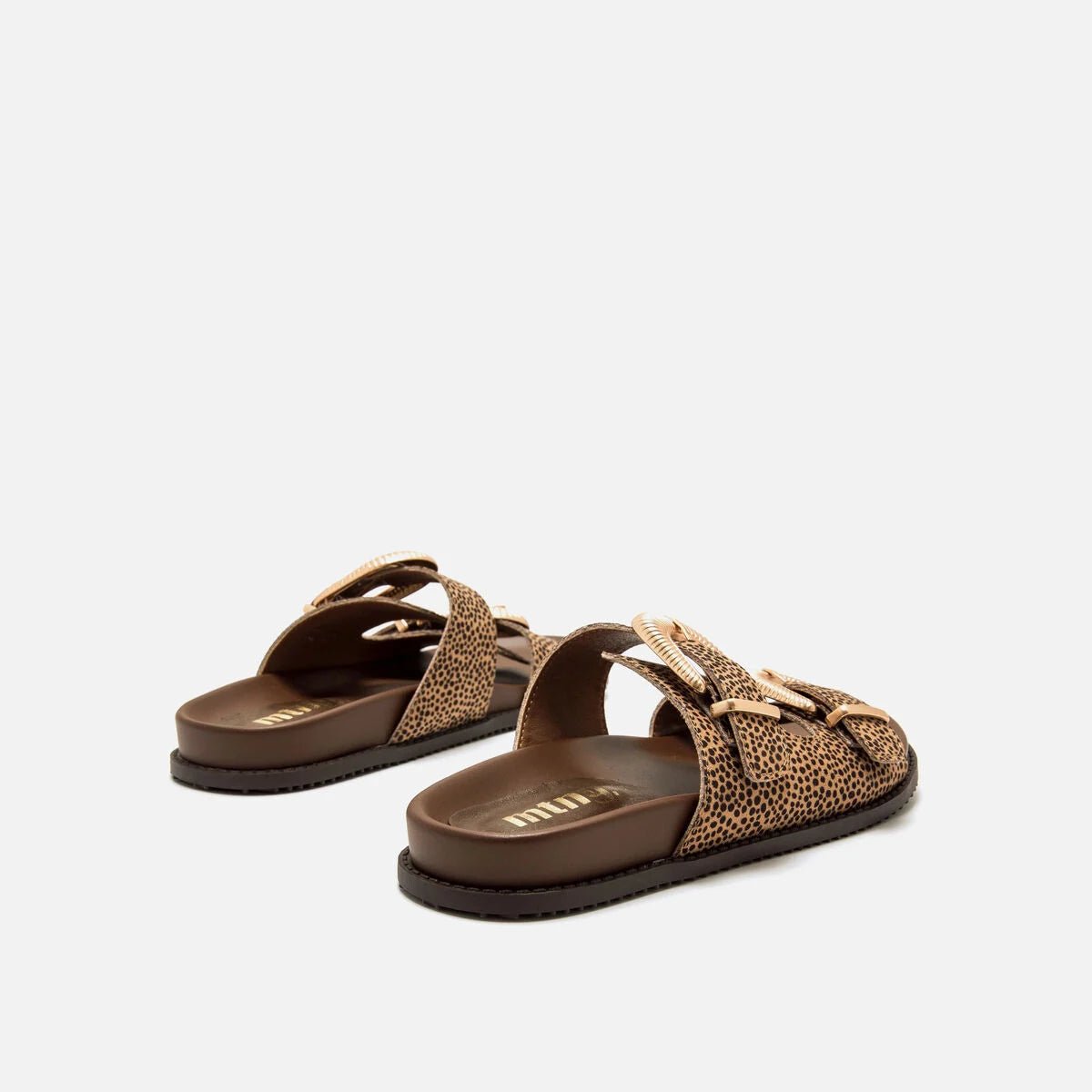 Sandálias Mustang Sia Femininas | Castanho Terra | Estilo Bio Casual | Ref. 55493 - Roma Pell