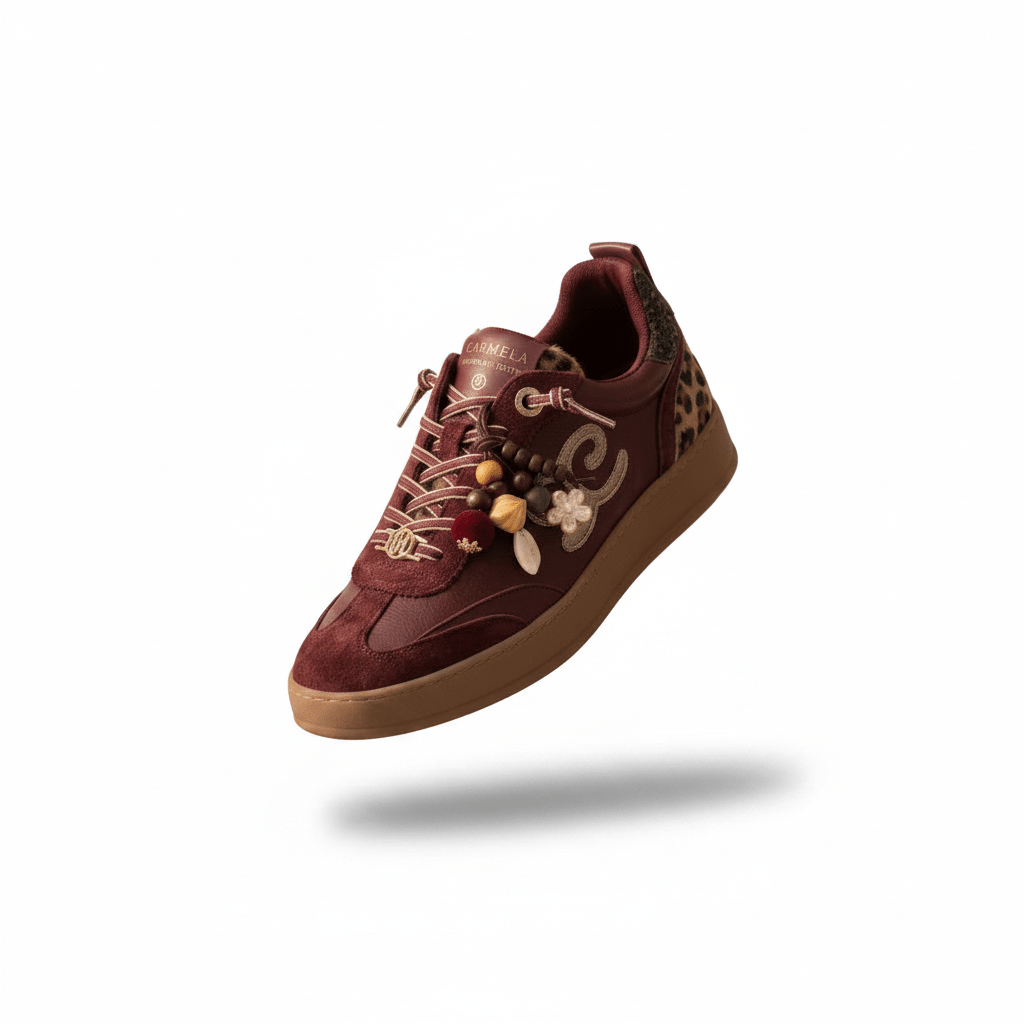Packshot Studio — Sneaker Bordeaux