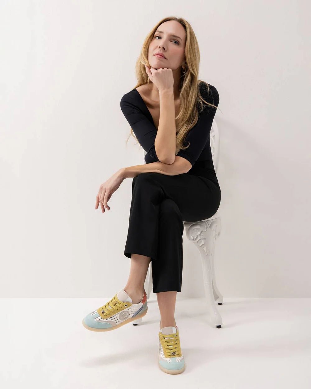 Sapatilha Carmela em Couro | Conforto e Elegância Feminina - Roma Pell
