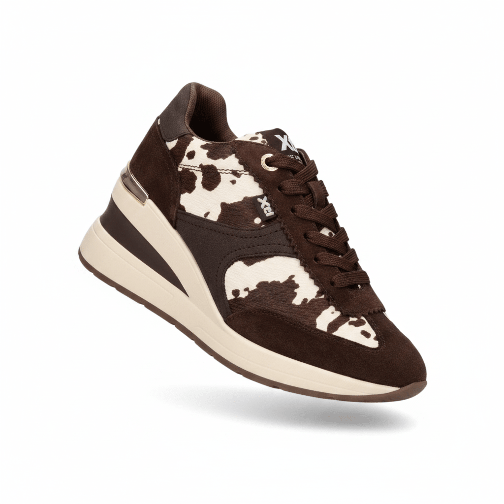 Packshot Sneaker Vaca XTI — Levitação Studio