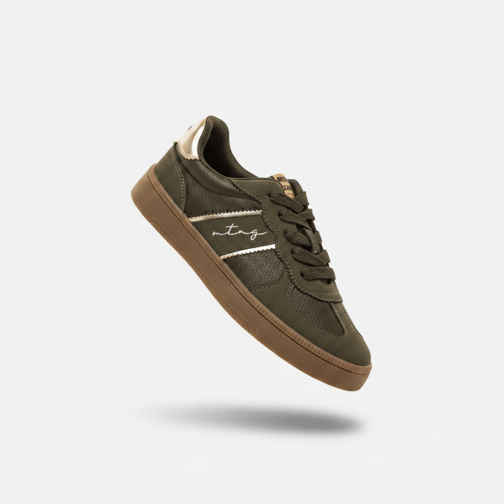 Packshot Sneaker Caqui Levitação