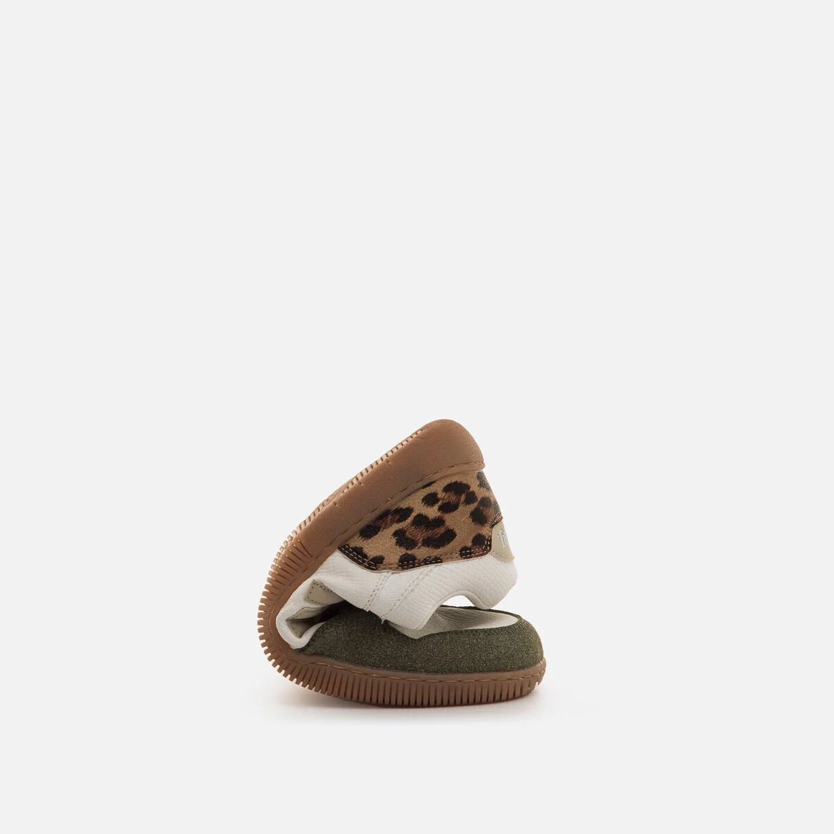 Sapatilhas Mustang Femininas Free Aria Kaki e Bege | 60840 - Roma Pell